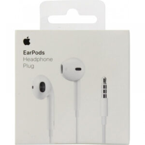 ORIGINAL APPLE HANDSFREE EARPODS STEREO JACK 3.5mm white blister
