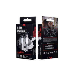 MAXLIFE USB TO LIGHTNING DATA CABLE 1m 3A white