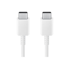 ORIGINAL SAMSUNG DATA CABLE TYPE C TO TYPE C 60W 3A 1,8m white