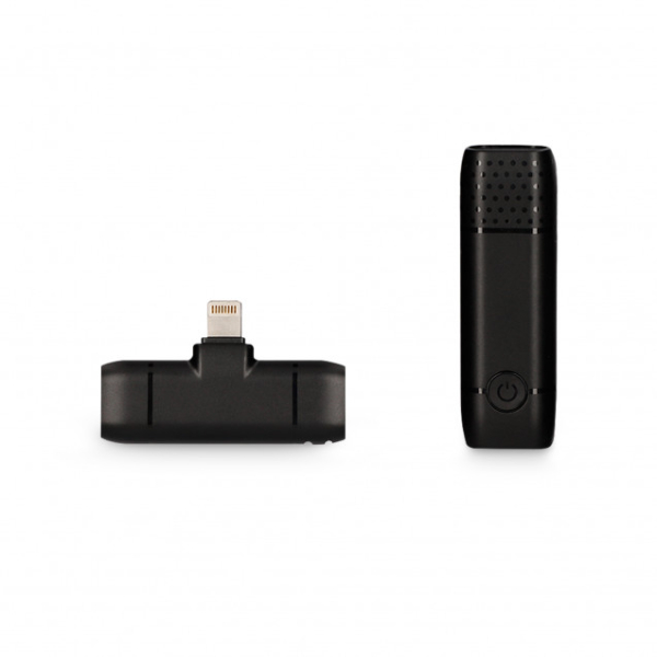 KSIX WIRELESS MICROPHONE FOR SMARTPHONES LIGHTNING black - Image 2