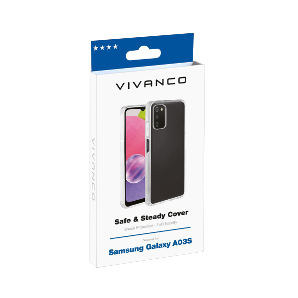 VIVANCO SAFE & STEADY CASE SAMSUNG A02s / A03s transparent backcover - Image 2