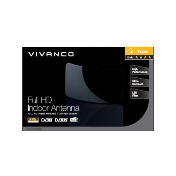 VIVANCO TVA4040 ΕΣΩΤΕΡΙΚΗ ΚΕΡΑΙΑ TV & DAB RADIO CURVED DESIGN - Image 2