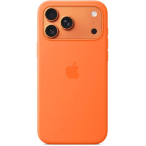 ORIGINAL APPLE SILICONE CASE MAGSAFE IPHONE 17 PRO MAX orange