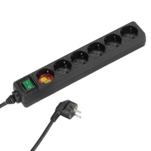 VIVANCO 6WAY ΠΟΛΥΠΡΙΖΟ 1.4m black