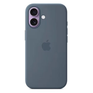 ORIGINAL APPLE SILICONE CASE MAGSAFE IPHONE 17 anchor blue