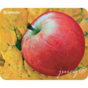 DEFENDER MOUSEPAD JUICY 220 X 180 X 0.4 mm (RED APPLE)