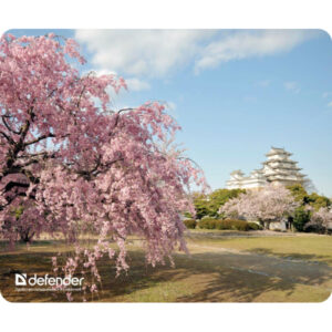 DEFENDER MOUSEPAD SILK NATURE 230x190x1.6mm (TEMPLE SCAPE)