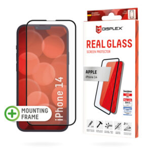DISPLEX REAL GLASS 3D FULL GLUE IPHONE 13 / 13 PRO / 14 / 16e black
