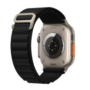 TECH-PROTECT REPLACMENT BAND NYLON FOR APPLE WATCH 4 / 5 / 6 / 7 / SE / ULTRA (42/44/45/49MM) black
