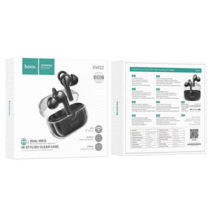 HOCO BLUETOOTH TWS EW22 ENC noise cancelling black