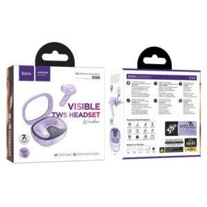 HOCO BLUETOOTH TWS SHADOW EQ6 purple