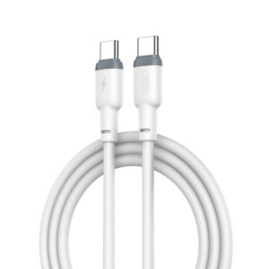XO TYPE C TO TYPE C ΝΒ156 DATA CABLE 1m 60W white