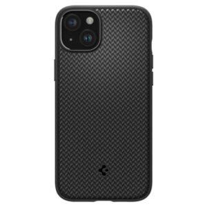 SPIGEN MAG ARMOR COMBATIBLE WITH MAGSAFE IPHONE 15 PLUS black backcover