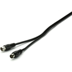 VIVANCO ANTENNA CABLE 3m COAX PLUG-COAX SOCKET 90 dB black