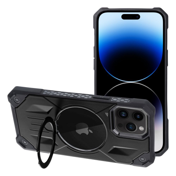iS MAG ARMOR IPHONE 14 PRO black backcover - Image 2