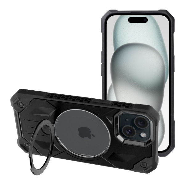 iS MAG ARMOR IPHONE 15 black backcover - Image 2