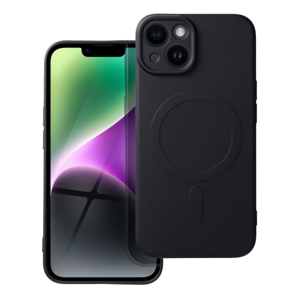 iS TPU SILICONE MAG IPHONE 14 black backcover - Image 2