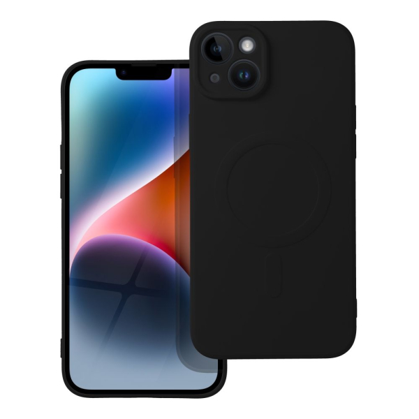 iS TPU SILICONE MAG IPHONE 14 PLUS black backcover - Image 2