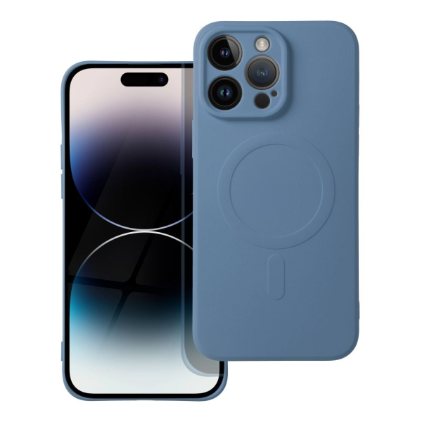 iS TPU SILICONE MAG IPHONE 14 PRO MAX blue backcover - Image 2