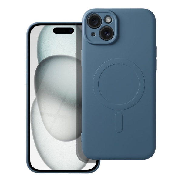 iS TPU SILICONE MAG IPHONE 15 PLUS blue backcover - Image 2