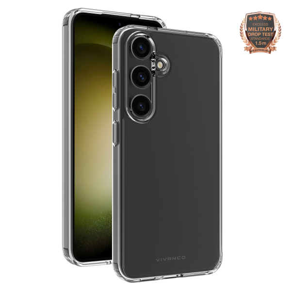 VIVANCO SAFE & STEADY CASE SAMSUNG S24 PLUS transparent backcover