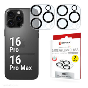 DISPLEX CAMERA LENS GLASS ALL IN ONE IPHONE 16 PRO  / 16 PRO MAX