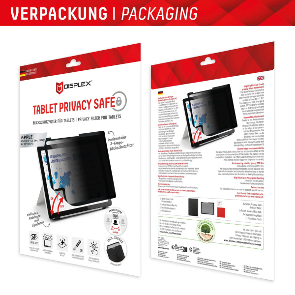DISPLEX PRIVACY SAFE FILM IPAD 10,9 (10 Gen) / AIR 11'' 2024 - Image 2