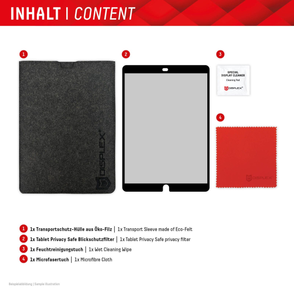 DISPLEX PRIVACY SAFE FILM IPAD 10,9 (10 Gen) / AIR 11'' 2024 - Image 5