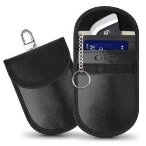 TECH-PROTECT POUCH KEYLESS RFID SIGNAL BLOCKER CASE black
