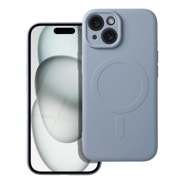iS TPU SILICONE MAG IPHONE 15 light blue backcover - Image 2