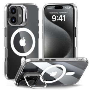 TECH-PROTECT MAGSTAND CASE IPHONE 16 clear backcover
