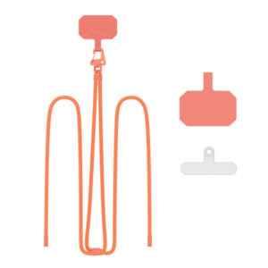 TECH PROTECT UNIVERSAL NECK STRAP FOR PHONES C5S neon orange