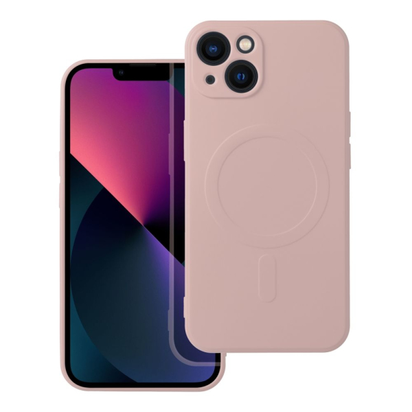 iS TPU SILICONE MAG IPHONE 13 pink backcover - Image 2