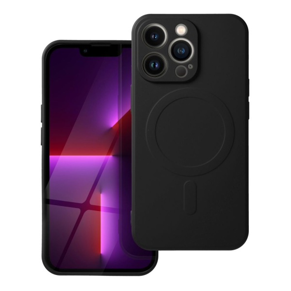 iS TPU SILICONE MAG IPHONE 16 PRO MAX black backcover - Image 2