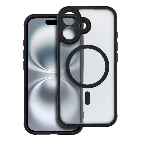 iS TPU FULL MATTE MAG IPHONE 16 PLUS black backcover - Image 2