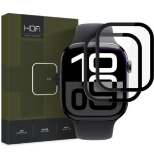 HOFI HYDROFLEX PRO 2 PACK APPLE WATCH 10 (46 MM) black
