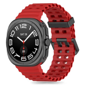 TECH-PROTECT REPLACMENT BAND ICON LINE FOR APPLE WATCH ULTRA (47 MM) crimson