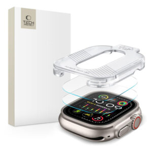 TECH-PROTECT SUPREME SET 2X TEMPERED GLASS APPLE WATCH ULTRA 1 / 2 (49 MM) + INSTALLATION KIT