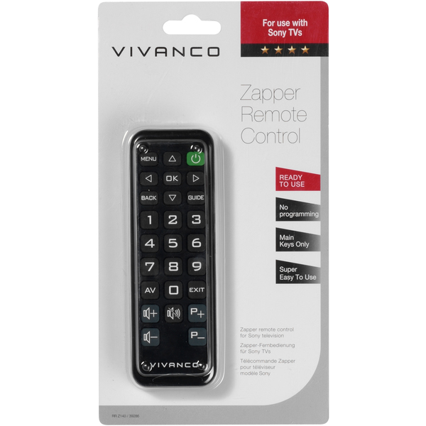 VIVANCO ZAPPER ΤΗΛΕΧΕΙΡΙΣΤΗΡΙΟ FOR SONY TV - Image 2