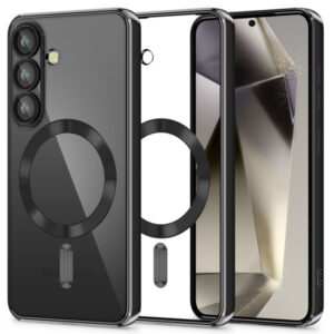 TECH-PROTECT MAGFLEX CASE SAMSUNG S25 EDGE shiny black backcover