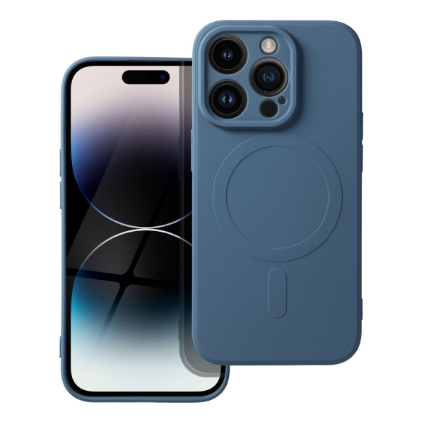 iS TPU SILICONE MAG IPHONE 14 PRO blue backcover - Image 2