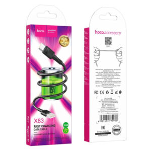 HOCO USB TO TYPE C DATA CABLE 1m 3A X83 black