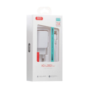 XO TRAVEL CHARGER CE33 QC 18W + DATA CABLE TYPE C white