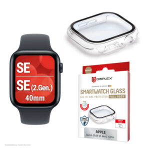DISPLEX FULL BODY GLASS PROTECTOR FOR APPLE WATCH SE(2) 40mm transparent