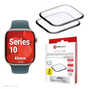 DISPLEX FC GLASS FOR APPLE WATCH 10 46mm black (2pack)