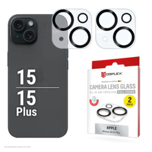 DISPLEX CAMERA LENS GLASS ALL IN ONE IPHONE 15 / 15 PLUS