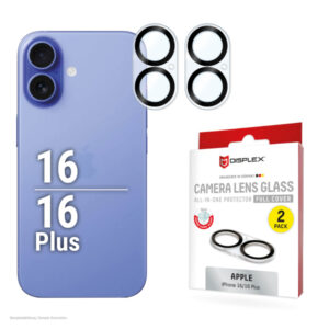 DISPLEX CAMERA LENS GLASS ALL IN ONE IPHONE 16 / 16 PLUS