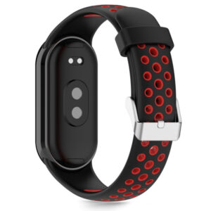 TECH-PROTECT REPLACMENT ICONBAND AIR FOR XIAOMI SMART BAND 8 / 9 / 10 / NFC black red
