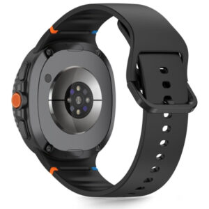TECH-PROTECT REPLACMENT BAND SILICONE FOR SAMSUNG WATCH 8 / CLASSIC (40/44/46 mm) black