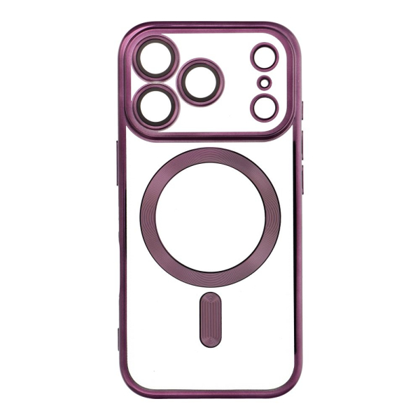 iS TPU MAG ELECTRO IPHONE 17 PRO trans purple backcover - Image 2